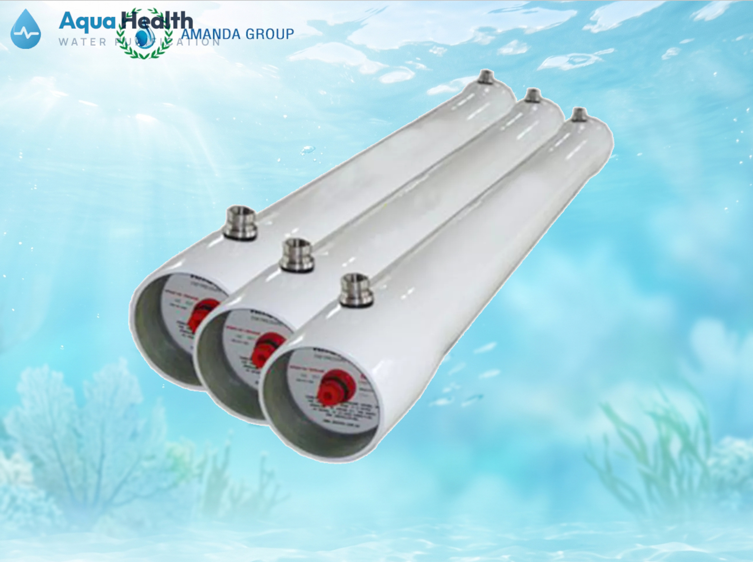 AA Ocean Membrane Housing — 40x40 FRP High Pressure
