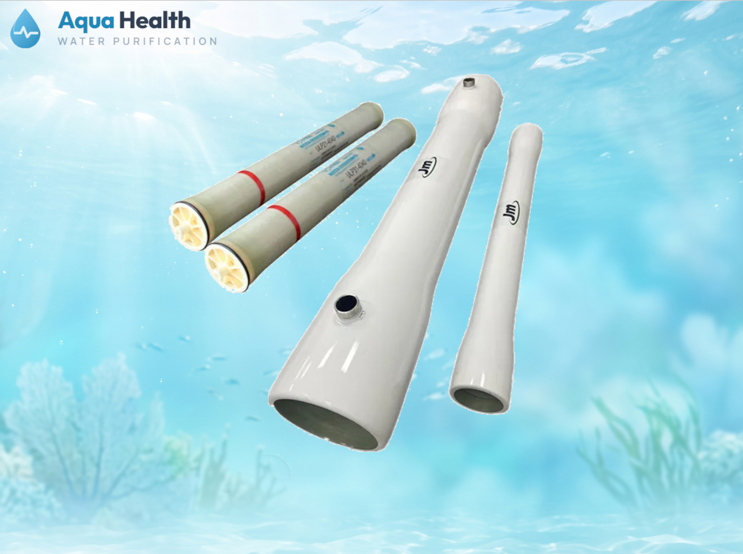 AA Ocean Membrane Housing — 80x40 FRP High Pressure