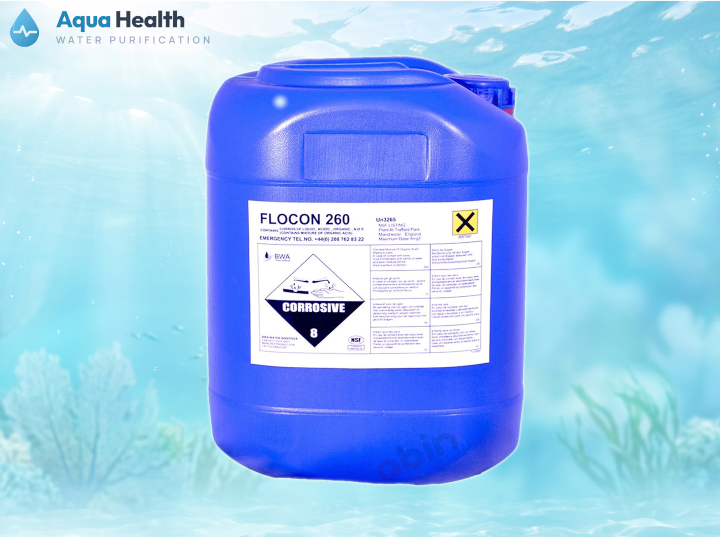 Flocon 260 Antiscalant — 10 KG Repack