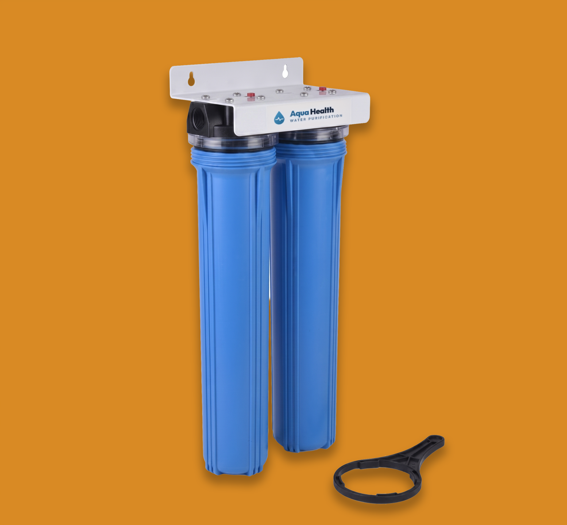 2 stage water purification system 20inch Slim — 1