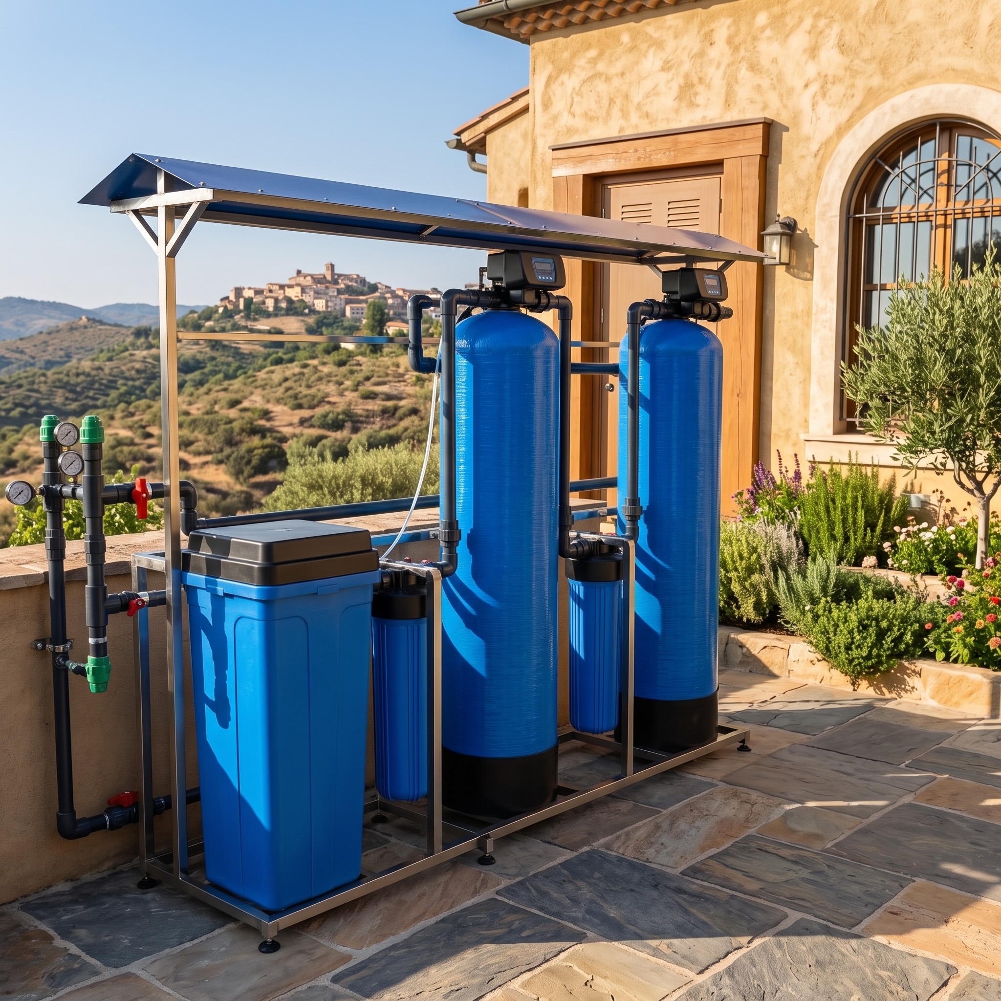 Automatic whole-house Water Softener for Home