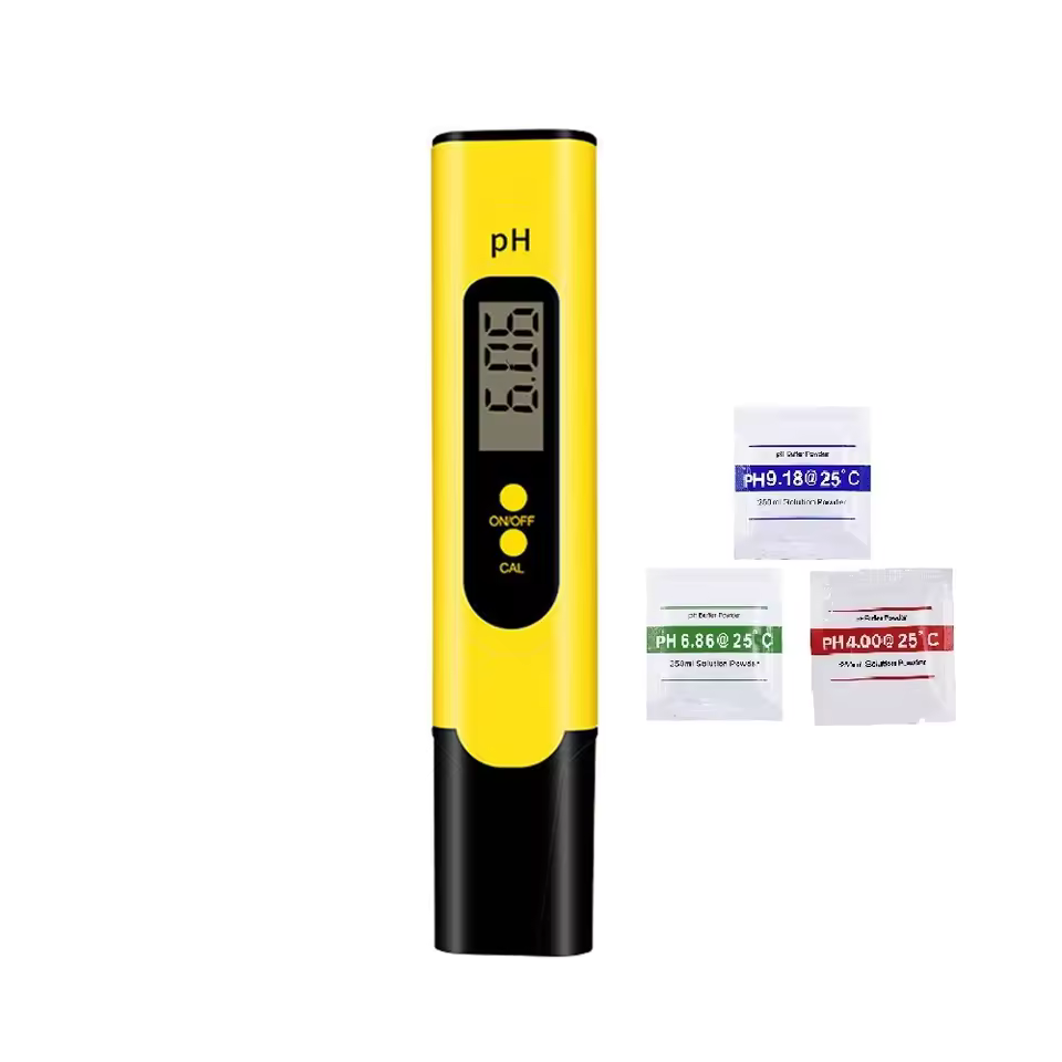 Digital pH Meter – Portable pH Tester for Water Filters, Aquariums & Hydroponics
