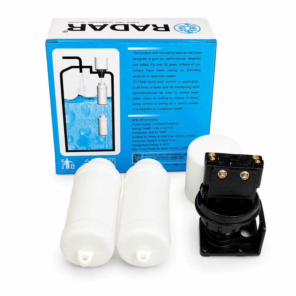 RADAR automatic ON/OFF Water Level control switch